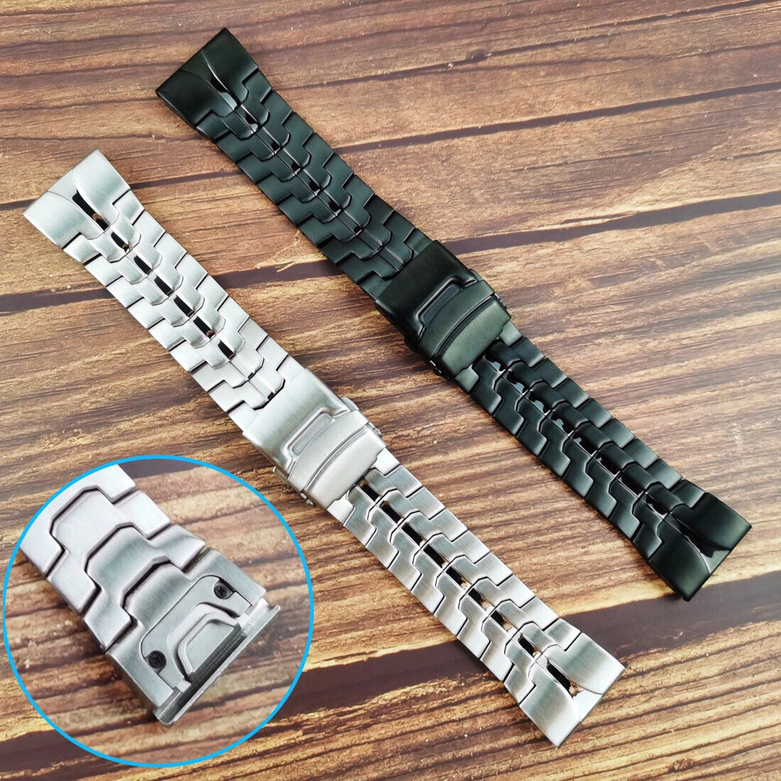 Garmin Quick Fit Titanium Metal Watch Band Hematite Bracelet For Fenix  7X/7/6X Pro/5X Plus/ Instinct/Epix 22mm/26mm Wristband From Samuecx4,  $21.51