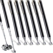 8 PCS Magnetic Grabbers Magnetic Pick-Up Tool with Pocket Clip Telescopic