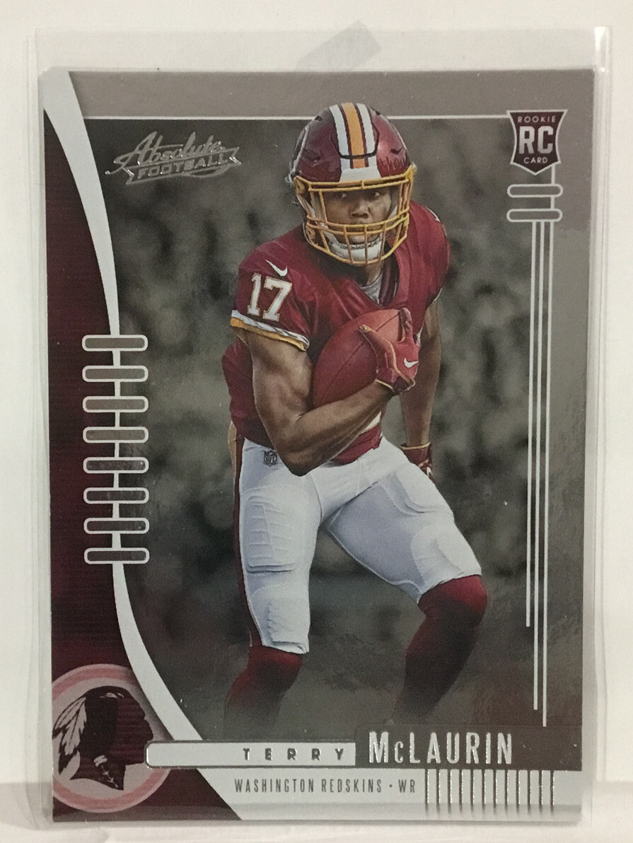 2019 PANINI ABSOLUTE TERRY MCLAURIN SILVER ROOKIE #138 COMMANDERS MS