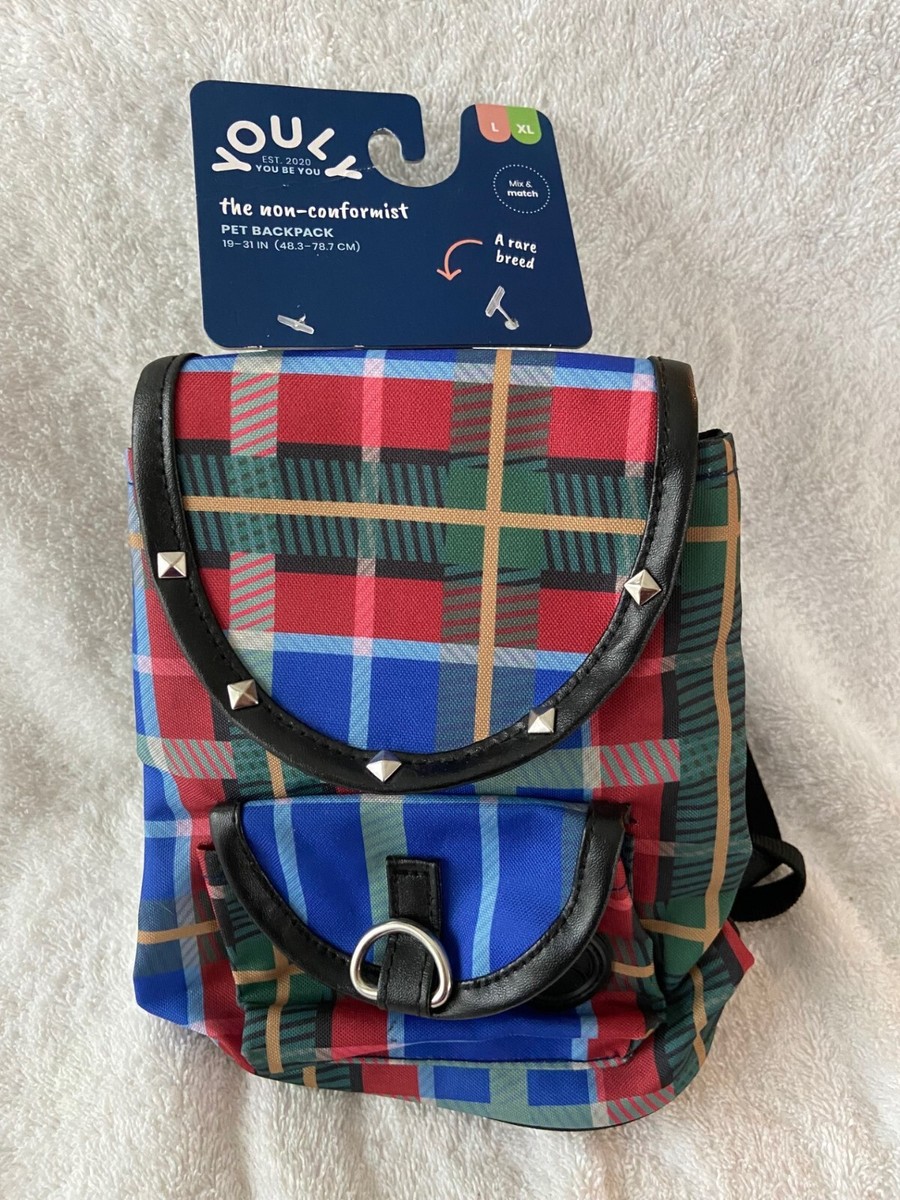 Red and Blue Plaid Backpack NWT il_1080xN.2928277655_s620.jpg main image 3
