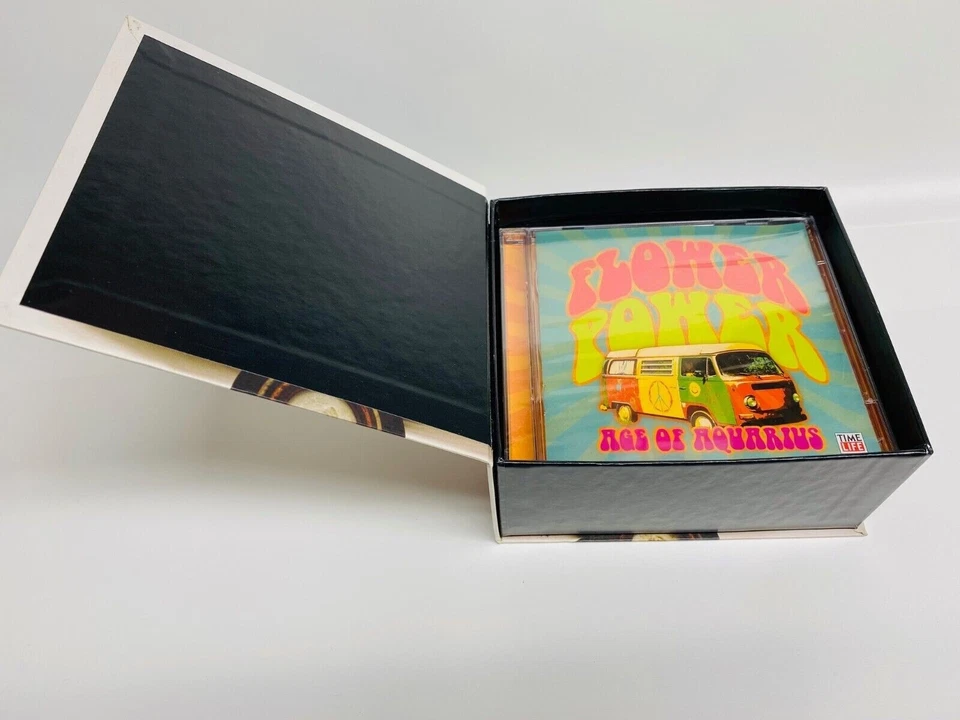 TIME LIFE FLOWER POWER - THE MUSIC OF THE LOVE GENERATION - 10-CD BOX SET - NEW! - Image 3 of 4