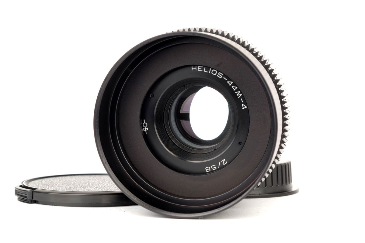 HELIOS 44 2/58mm Cine mod lens Canon EF mount *ANAMORPHIC BOKEH