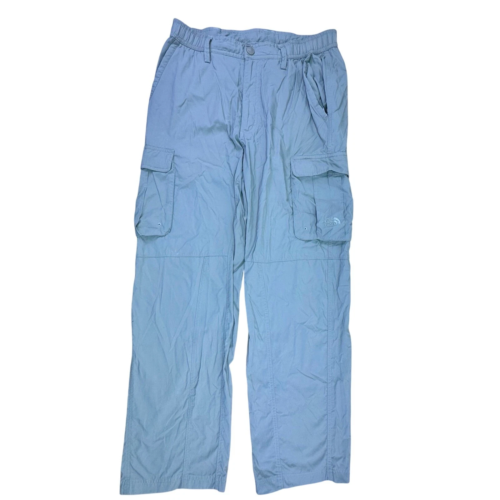 The North Face Men's Nylon Cargo Hiking Pants Size 30 Short Gray Outdoor