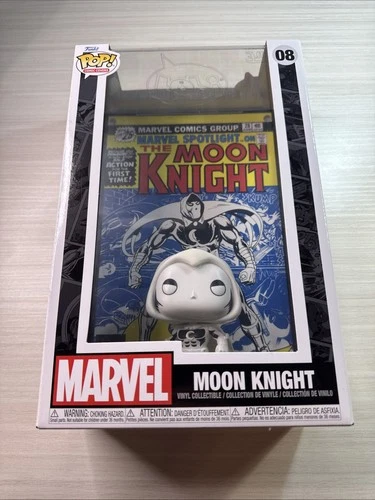 Funko Pop! Comic Book Cover with Case: Marvel - Moon Knight #08 Sealed
