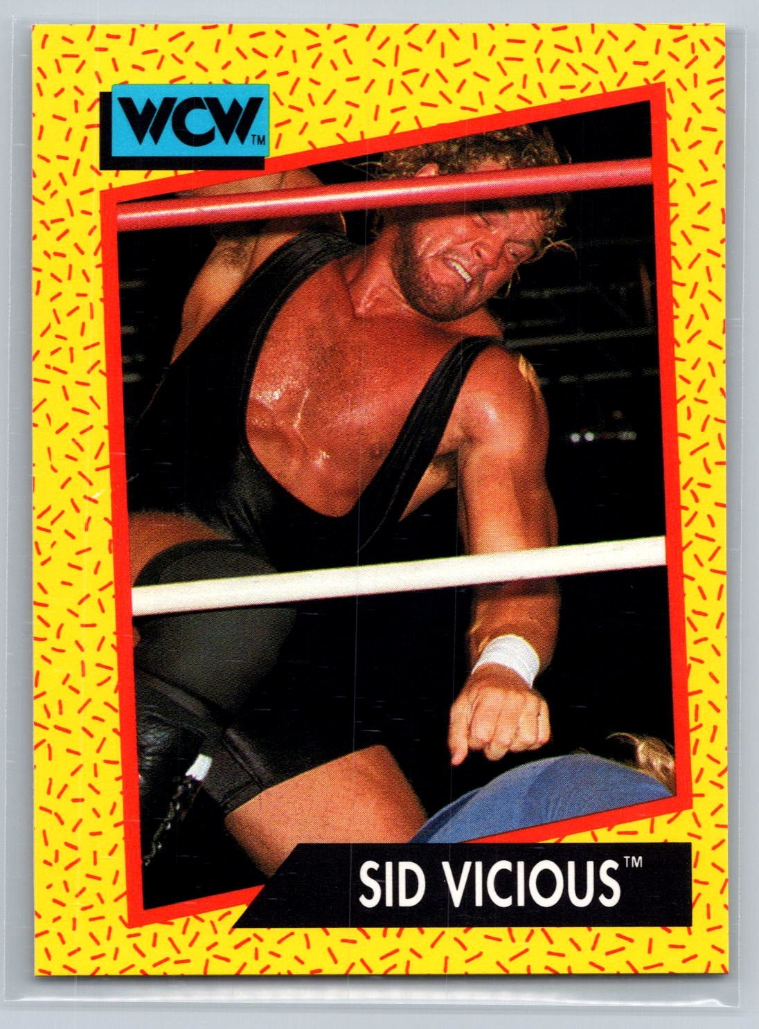 1991 Impel WCW Sid Vicious #32 EX