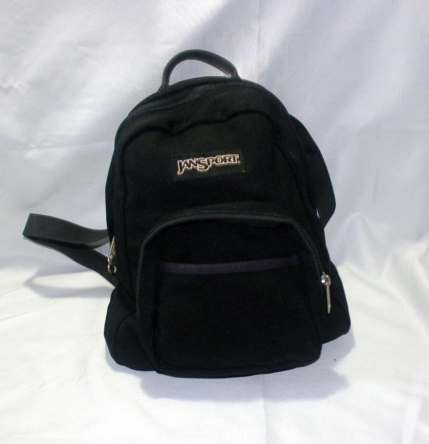 Vintage Y2k Jansport Mini Backpack Red Corduroy Micro 3 Pockets T907 Bag