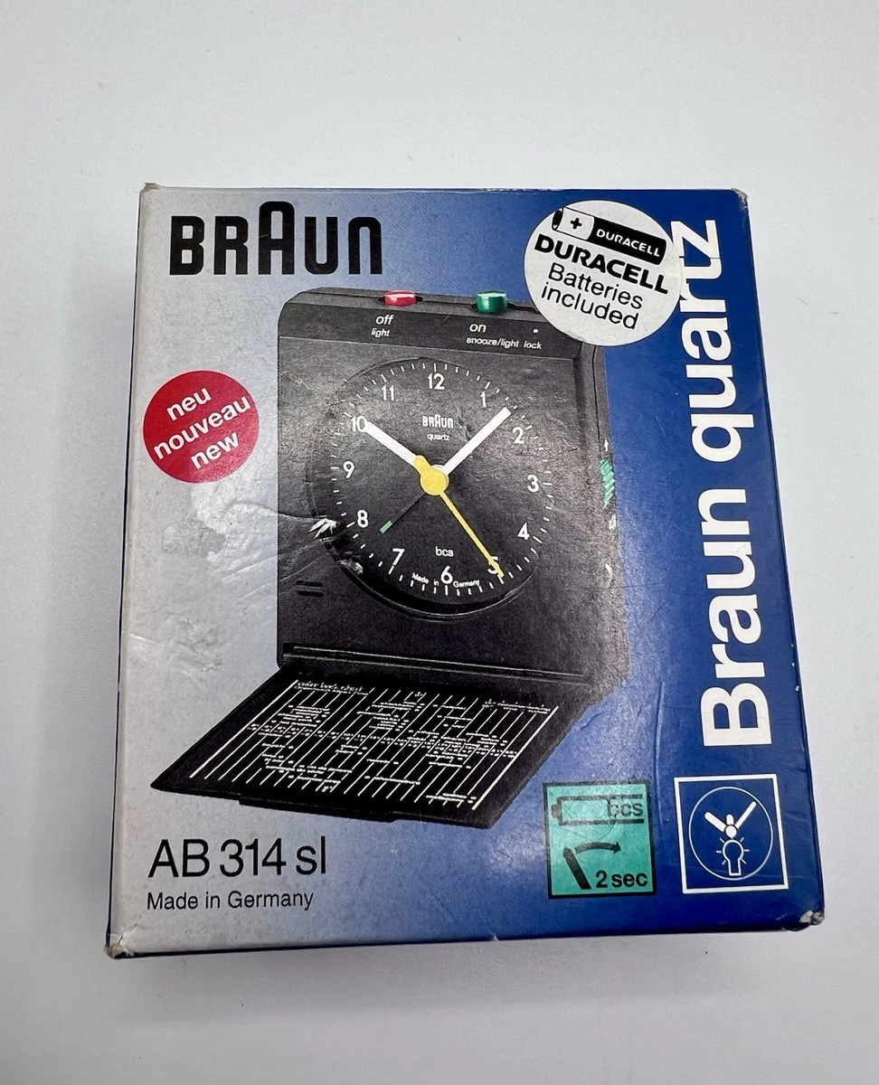 Braun Clock in Collectable Clocks for sale | eBay UK