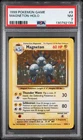 1999 POKEMON BASE SET UNLIMITED #9 MAGNETON-HOLO PSA 7