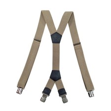 Men's 4-clips Braces Trousers 3.8cm Adjustable Suspenders Formal Wear Y-shaped