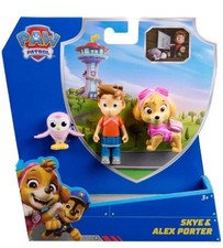 Paw Patrol Skye & Alex Porter Figure 3-Pack with Little Hootie