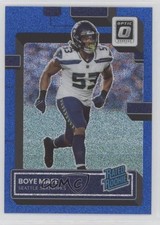 2022 Panini Donruss Optic Rated Rookie Blue Glitter Prizm Boye Mafe #263 0ym4