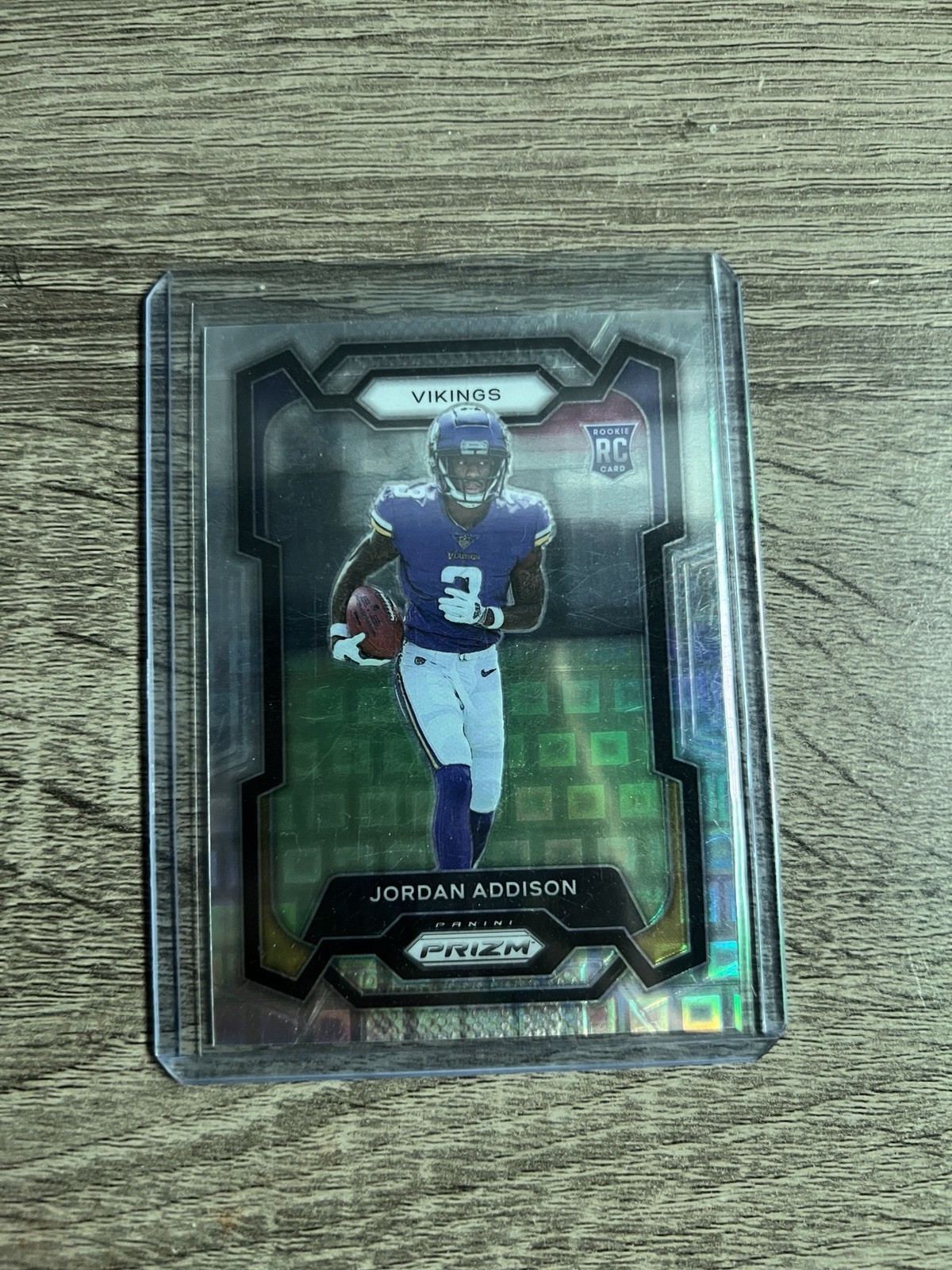 2023 Panini Prizm - Rookies Jordan Addison #368 Pandora Prizm /400 (RC)