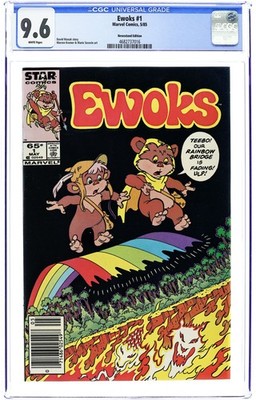 Ewoks 1N CGC 9.6 Newsstand 1985 4682737016