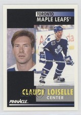 1991-92 Pinnacle Claude Loiselle #296 q7c
