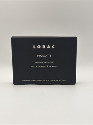 LORAC PRO Matte Eye Shadow Palette New With Box