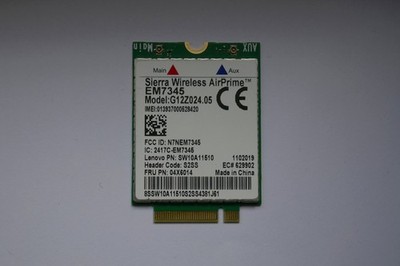 Sierra Wireless AirPrime EM7345 4GLTE Modul WWAN ThinkPad X240/X250/T440/50/L440