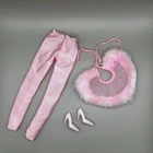 Vintage Barbie 1981 Pink and Pretty Clothes Pants Wrap Pink Heels Superstar