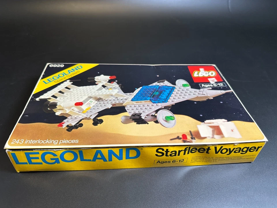 LEGO 6929 Classic Space Starfleet Voyager NEW IN BOX Sealed Bags Vintage 1981 - Image 2 of 4