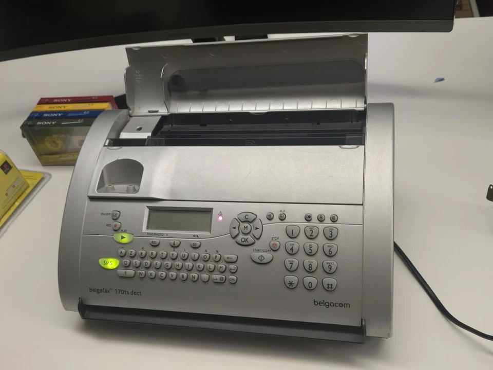 Belgafax 170ts Dect Fax Machine For Parts - Bild 3 von 4