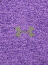 UNDER ARMOUR PLAYOFF POLO POLY/SPANDEX SHIRT PURPLE SMALL, S