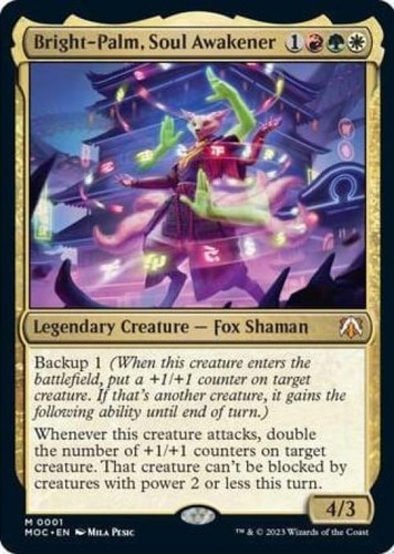 Bright-Palm, Soul Awakener Commander: March of the Machine