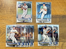Justin Lamkin 1st Bowman Chrome Lot 2025 Bowman Draft Royals Gamble Millar Lomba