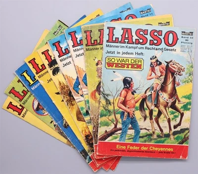 LASSO Nr. 50-99 Auswahl Western Comic Heft Bastei Verlag 1965 - Bild 1 von 4