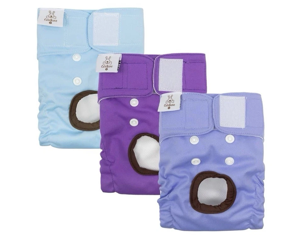 Cute Bone(MEDIUM)female Dog Period Diapers 3 Pack. - Image 2 of 4