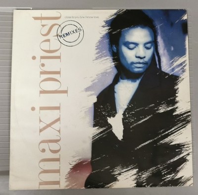 LP maxi priest   close to you   i know love   45 r.p.m. maxi single