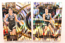 Kelsey Plum 2024 Select Premier & Concourse SILVER FLASH PRIZMS Aces WNBA