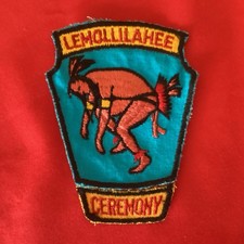 Boy Scout OA Lemolloillahee Lodge 415 X4 W/ Ceremony Order Of Arrow Patch F263B1