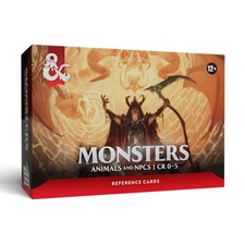D&D Monsters Animals and NPCs Reference Cards