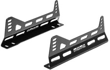 Momo Stsidemounts Side Mounting Seat Bracket Black Matte Powder Coat Steel