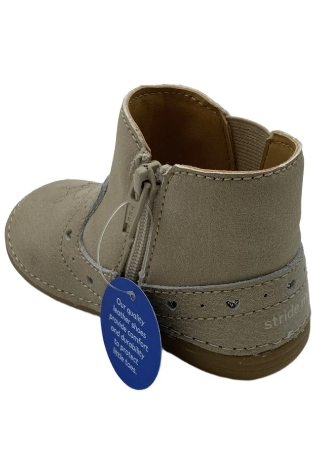 Stride Rite Toddler's Girl Gigi Boots Taupe - Image 3 of 3