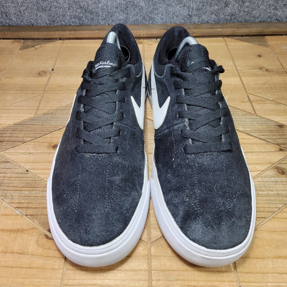 Nike SB Eric Koston Mens 9.5 Hypervulc Black White Athletic Sneakers 844447-001  - Image 3 of 4