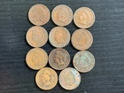 1888 Indian Head Penny One Cent Coins 1c 11x - ME3280