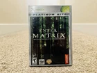 Enter the Matrix (Original Xbox) Platinum Hits CIB COMPLETE With Manual