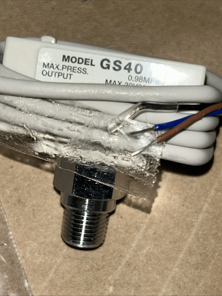 New SMC GS40 Digital Pressure Sensor NNB Fast Shipping! + Warranty - Image 4 of 4
