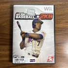 Major League Baseball 2K8 (Nintendo Wii, 2008) CIB Complete w/ Manual Excellent