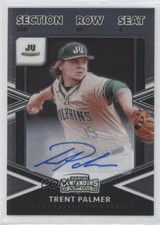 2020 Panini Elite Extra Edition College Tickets Signatures Trent Palmer Auto 1b3