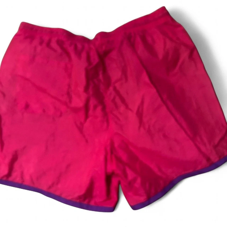 Pantalón Corto Umbro Vintage Rosa y Morado Grande Mujer Años 90 Fútbol Deportes  Foto 4 de 4