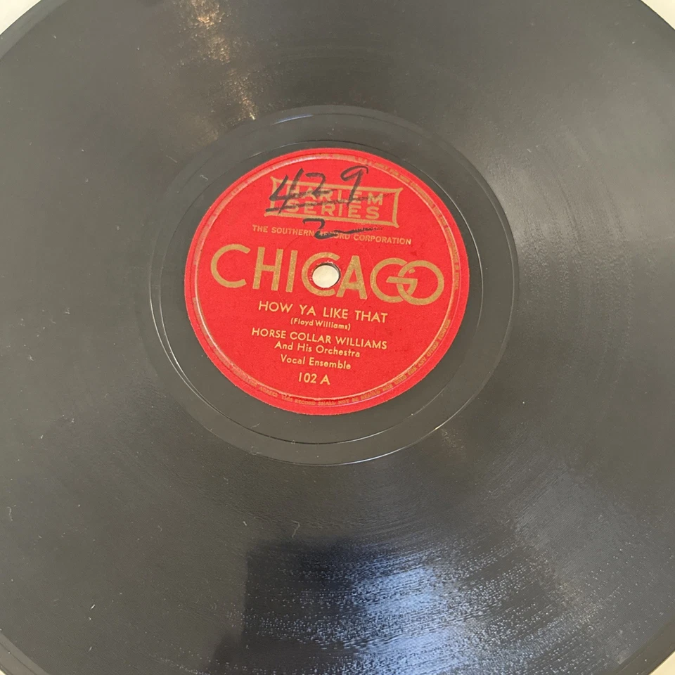 1945 BLUES - ETTA JAMES Horse Collar Williams 78 CHICAGO YOU AINT NOTHIN DADDY E Foto 3 de 4