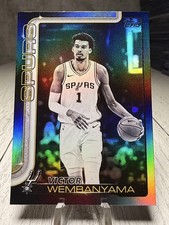 VICTOR WEMBANYAMA | 2025 Topps Basketball Black Friday Flagship #195 Spurs 