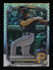2025 Bowman Chrome Prospects #BCP-233 Jhonny Severino Mojo Refractor