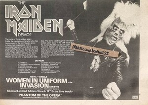 Iron Maiden Women in Uniform | eBay