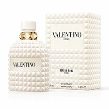 Valentino Uomo Born In Roma Ivory Eau de Toilette 3.4 oz 100ml Men Spray New