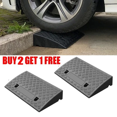 Curb Ramp Portable Lightweight Heavy Duty Threshold Ramp For Wheelchair Car/Bike