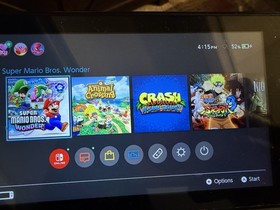 Nintendo Switch with Neon Blue and Neon Red Joy-Con (HAC-001-01)