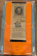 James K. Polk 1844 Political Campaign Ribbon