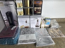 🔥 NEW Home Goods Lot Heater Decanters Fans Planner Candles Mugs Clothing 🔥
